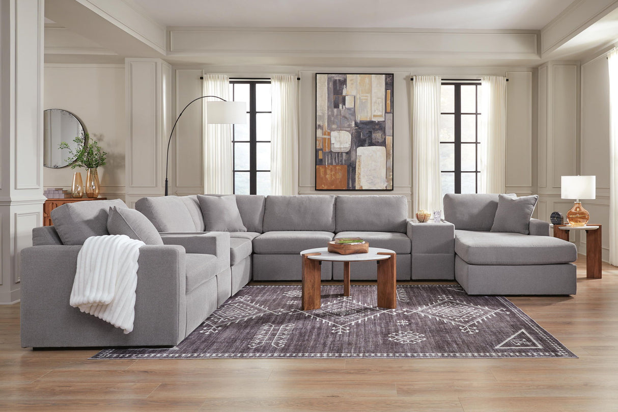 Modmax - U-Shaped Sectional - Granite