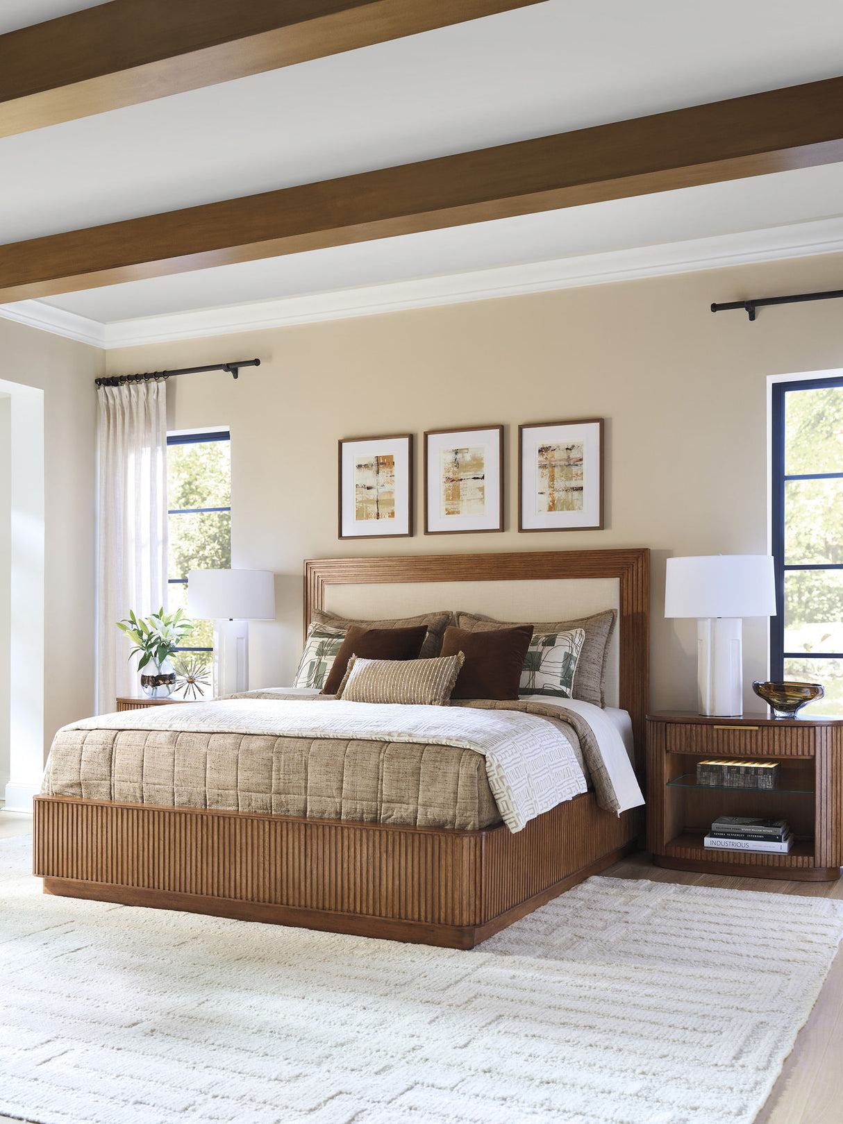 La Costa - Tustin Open Nightstand - Dark Brown