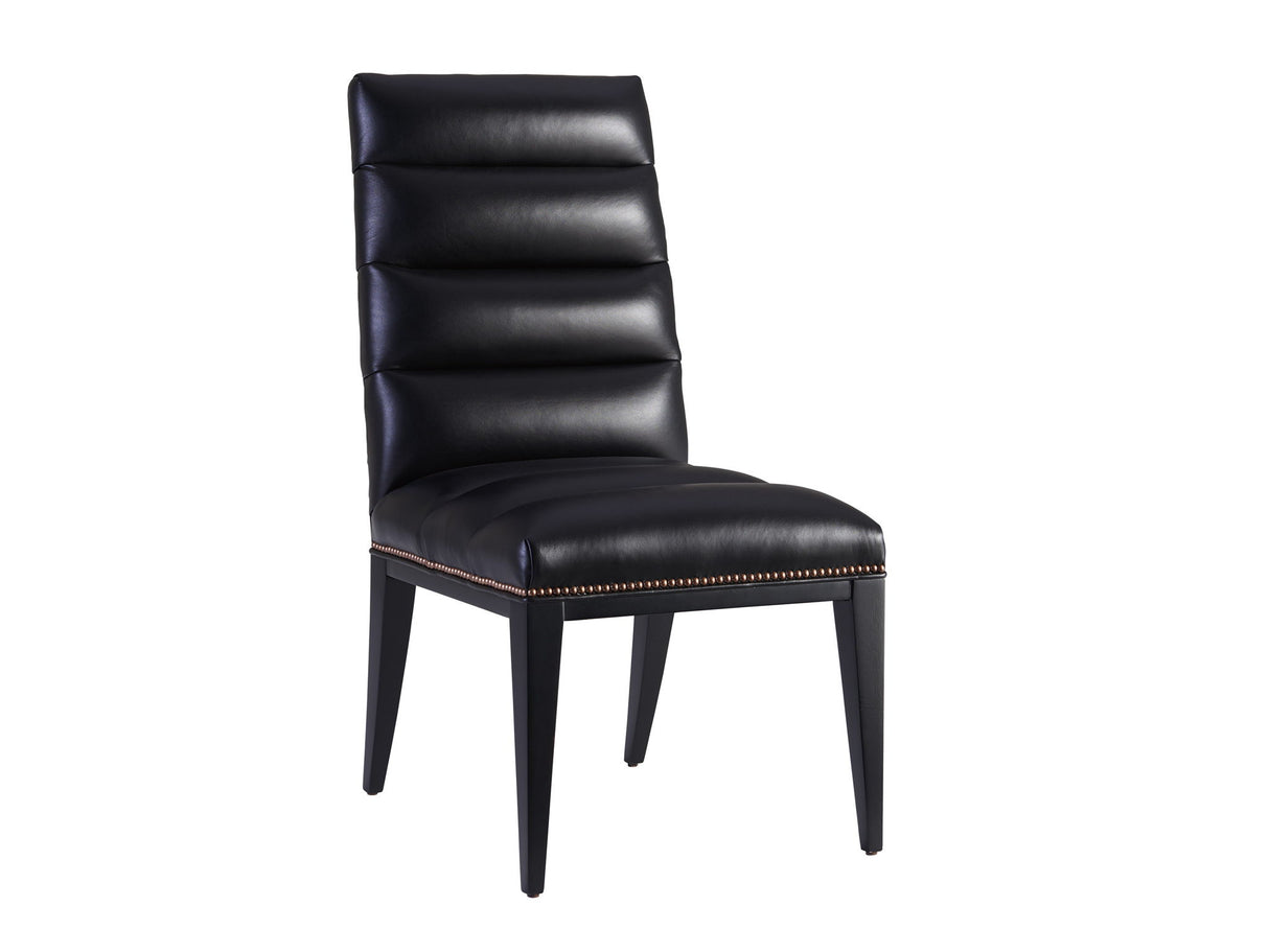 Lexington Leather - Raines Leather Side Chair - Light Brown