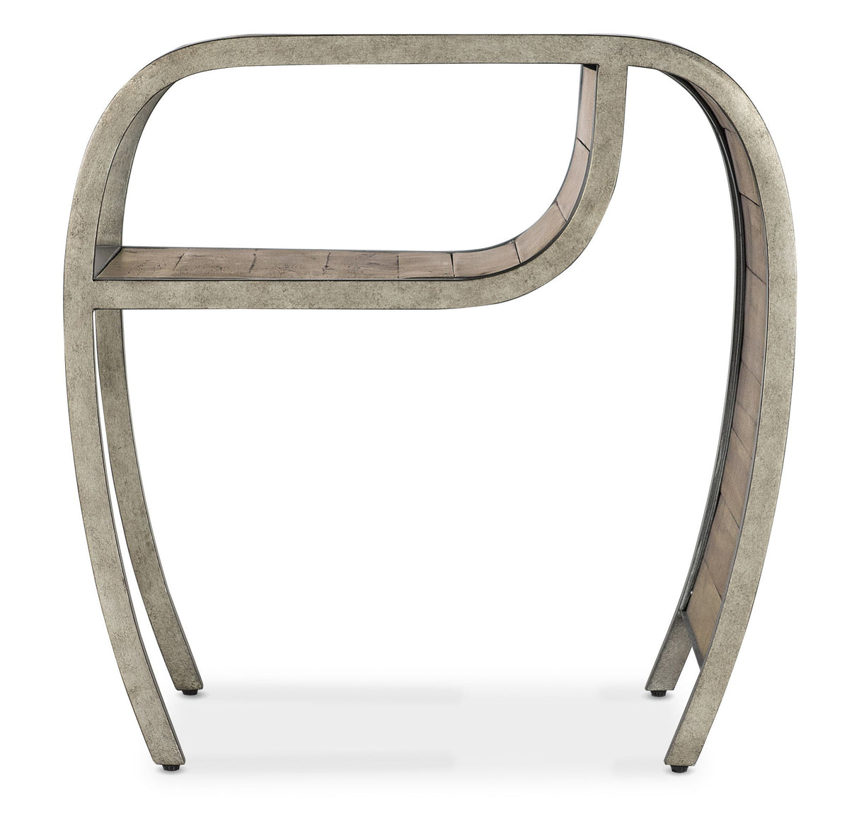 Commerce And Market - Open Ended End Table - Dark Brown