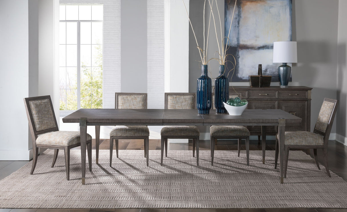 Signature Designs - Belvedere Upholstered Side Chair - Dark Brown