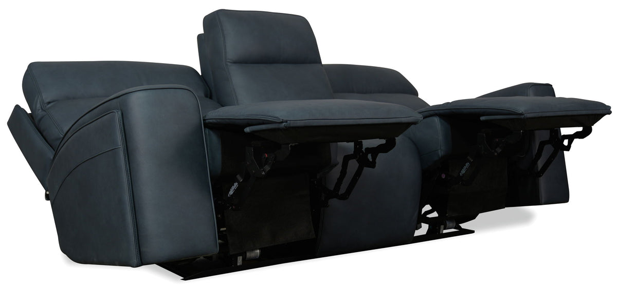 MS - Riverton Power Sofa With Power Headrest And Lumbar
