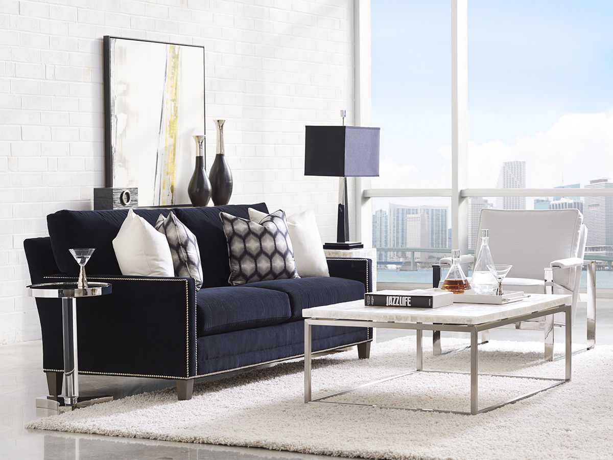 Lexington Upholstery - Bristol Sofa - Blue