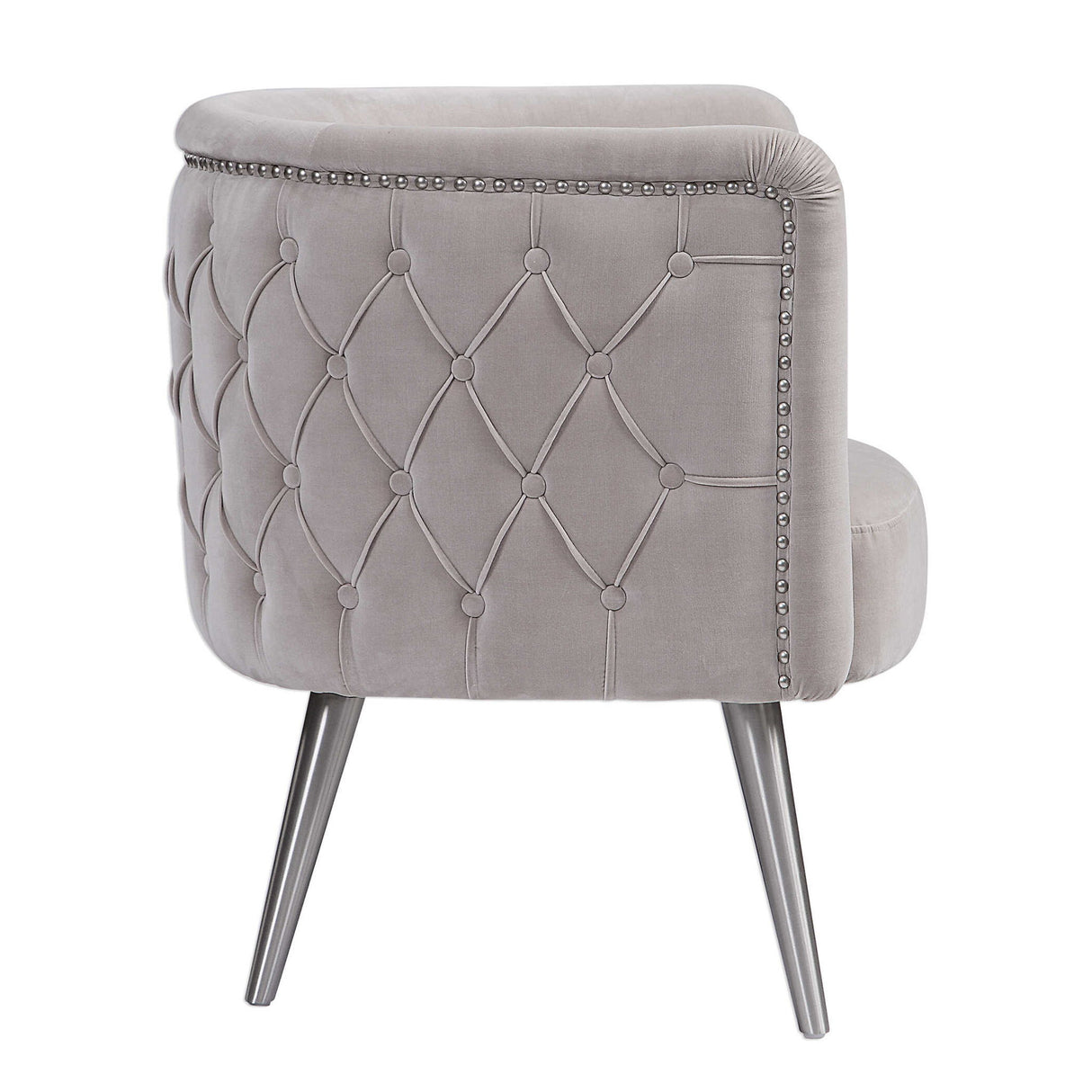 Haider - Tufted Accent Chair - Beige