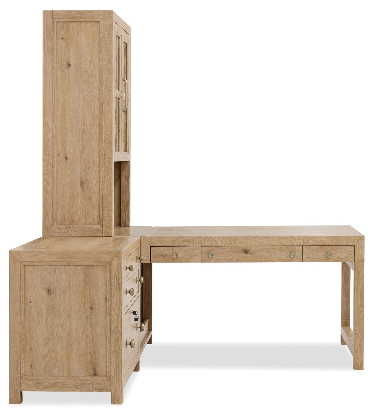 Driftwood - Open Shelf Cabinet