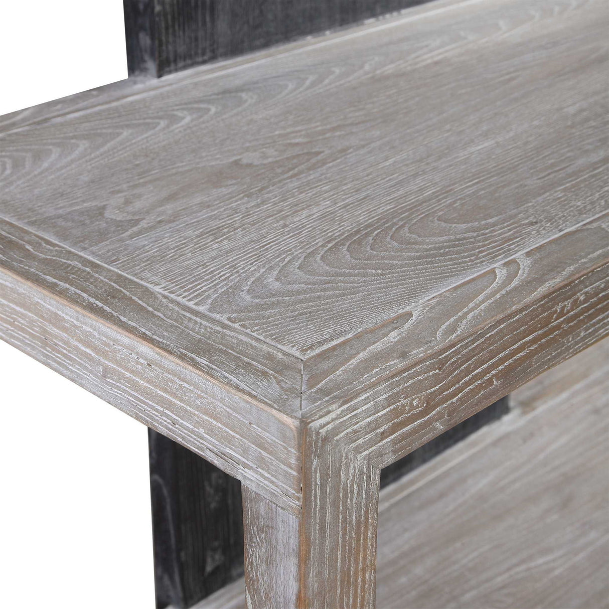 Nicasia - Modern Etagere - Pearl Silver