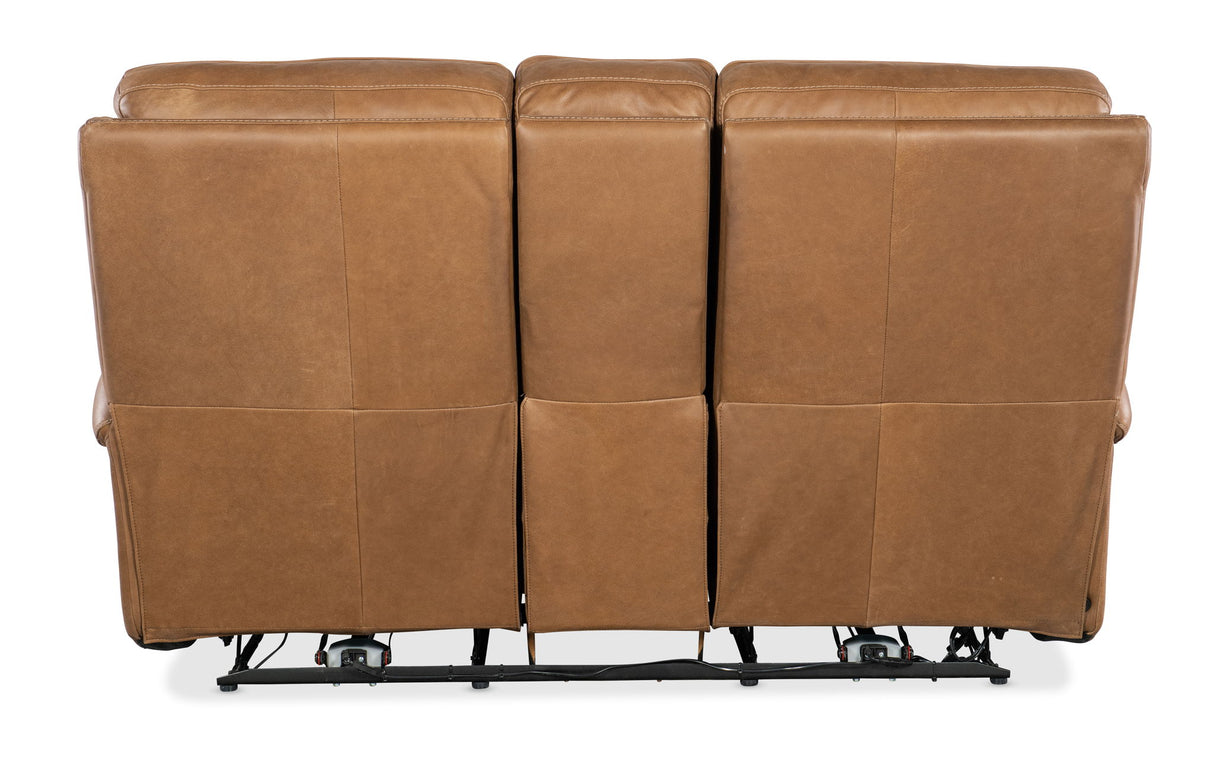 SS - Somers Power Console Loveseat With Power Headrest