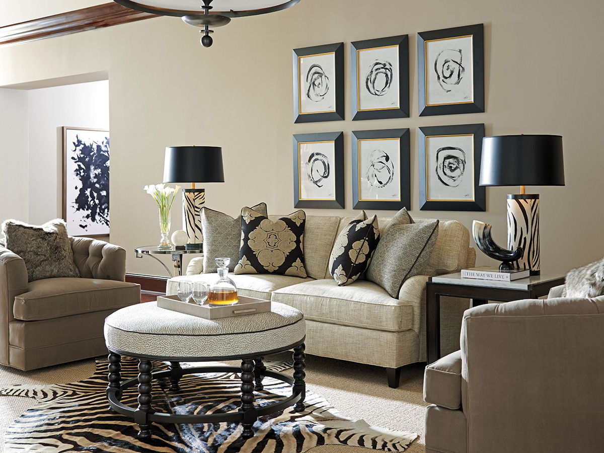 Barclay Butera Upholstery - Naples Cocktail Ottoman