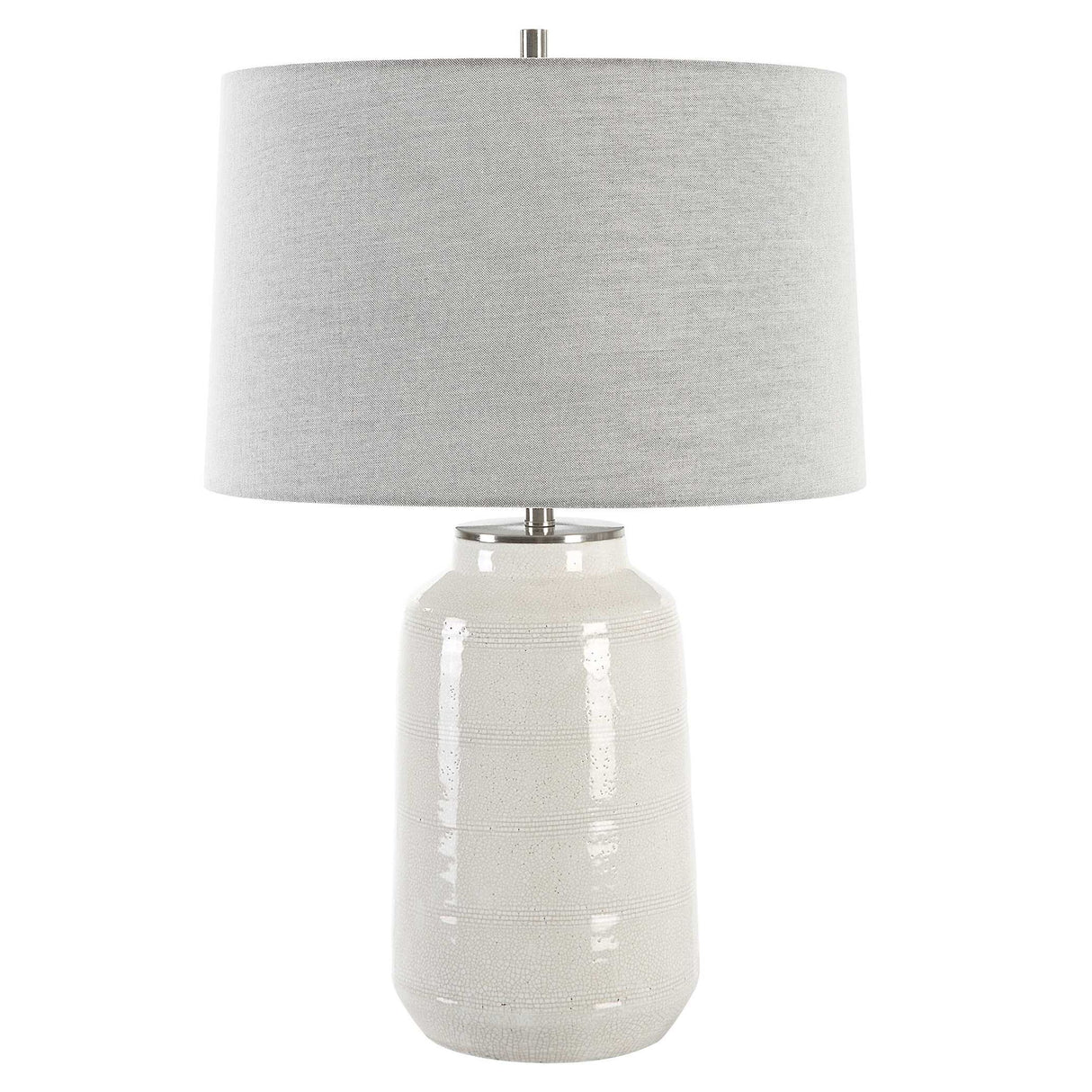 Odawa - Farmhouse Table Lamp - White