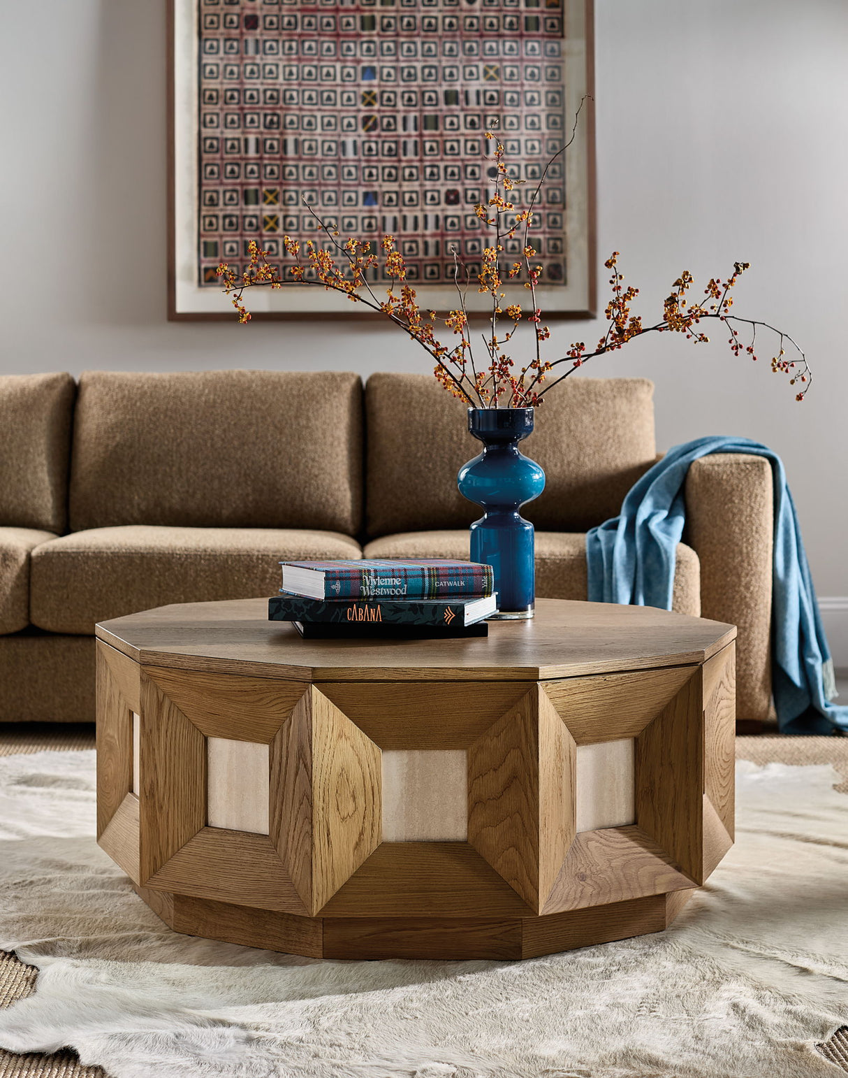 Commerce And Market - Haven Cocktail Table - Light Brown