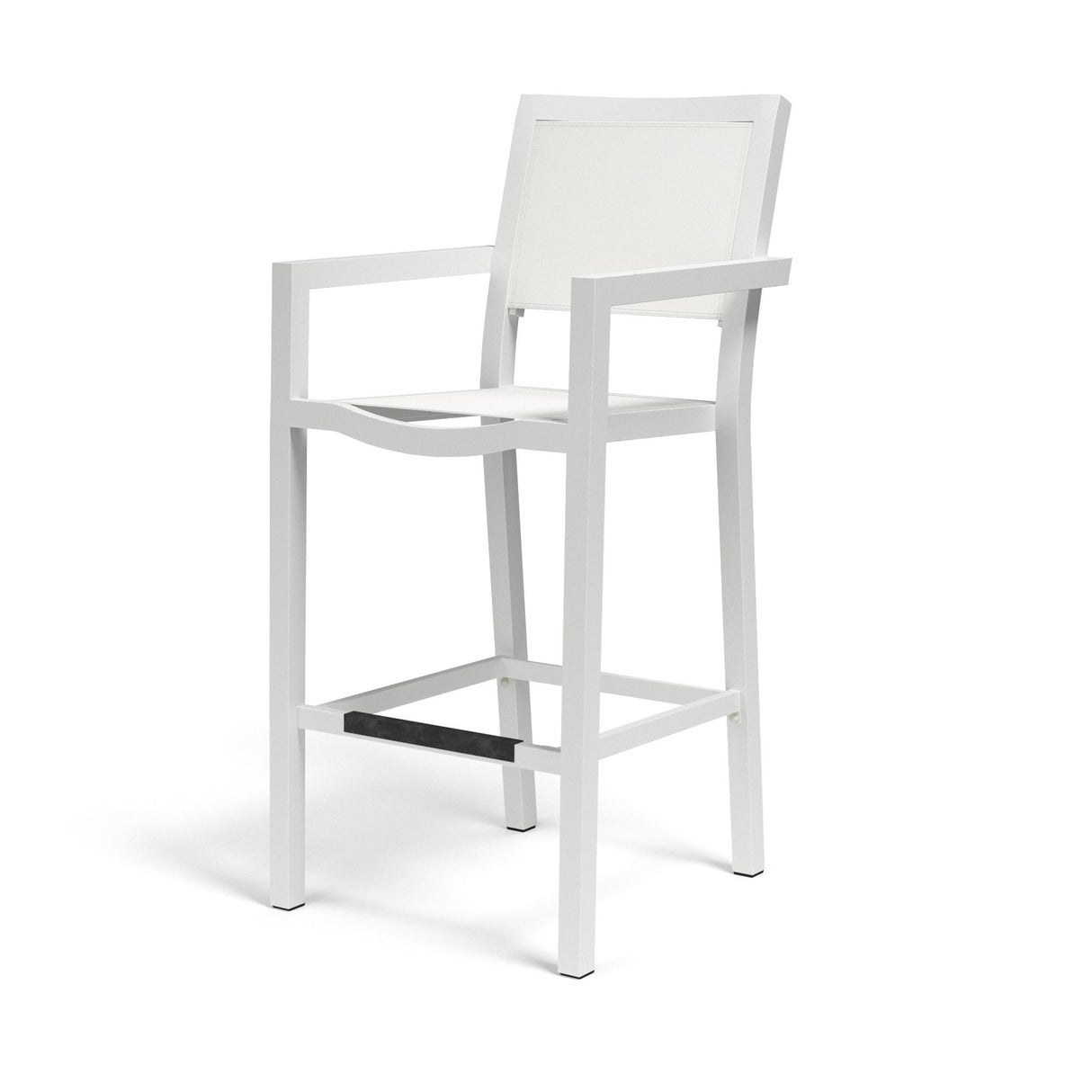 Naples - Sling Bar Stool - White