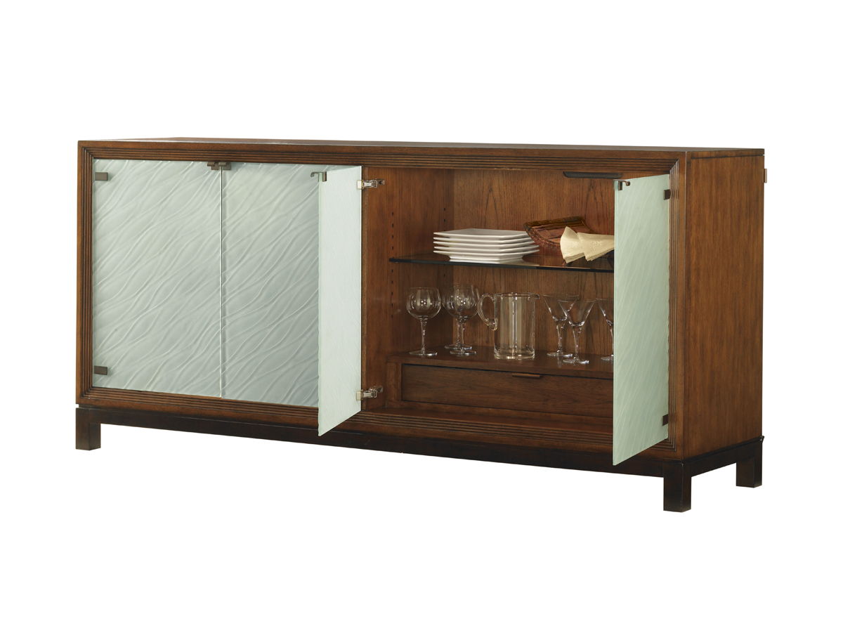 Ocean Club - Sea Glass Buffet - Dark Brown