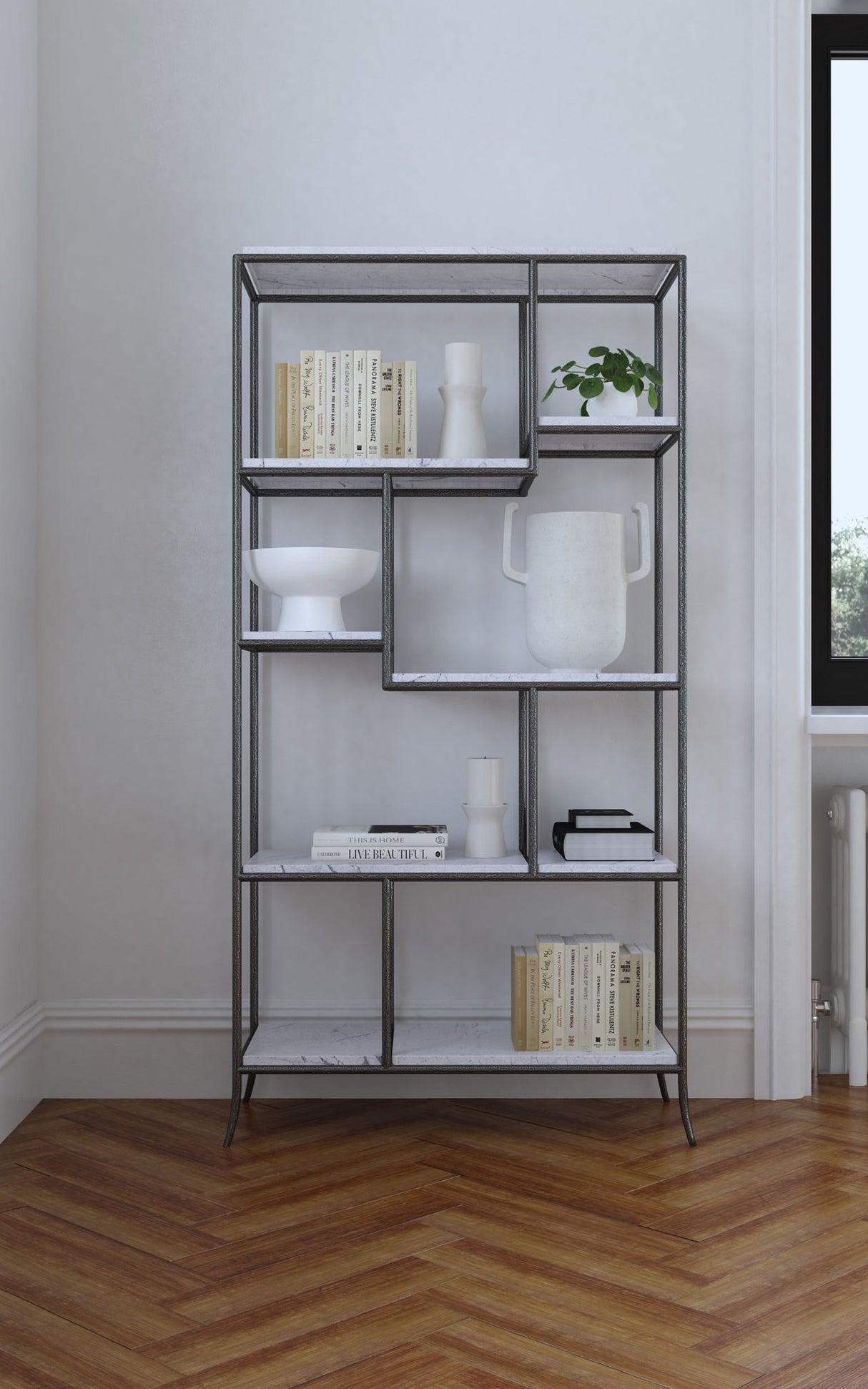 Commerce And Market - Bookcase