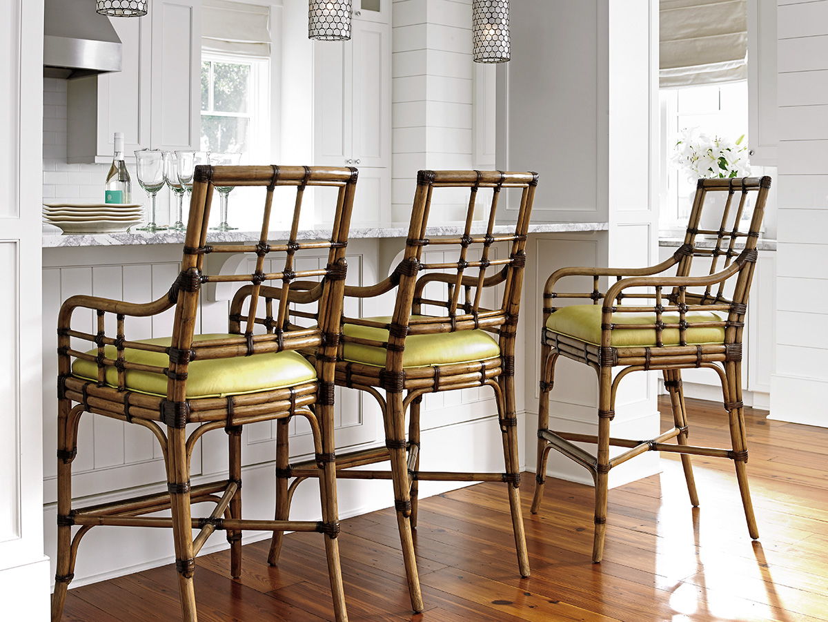 Twin Palms - Lands End Bar Stool - Light Brown