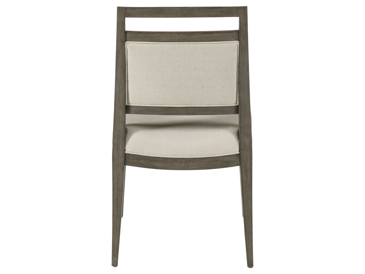 Cohesion Program - Nico Upholstered Side Chair - Dark Brown