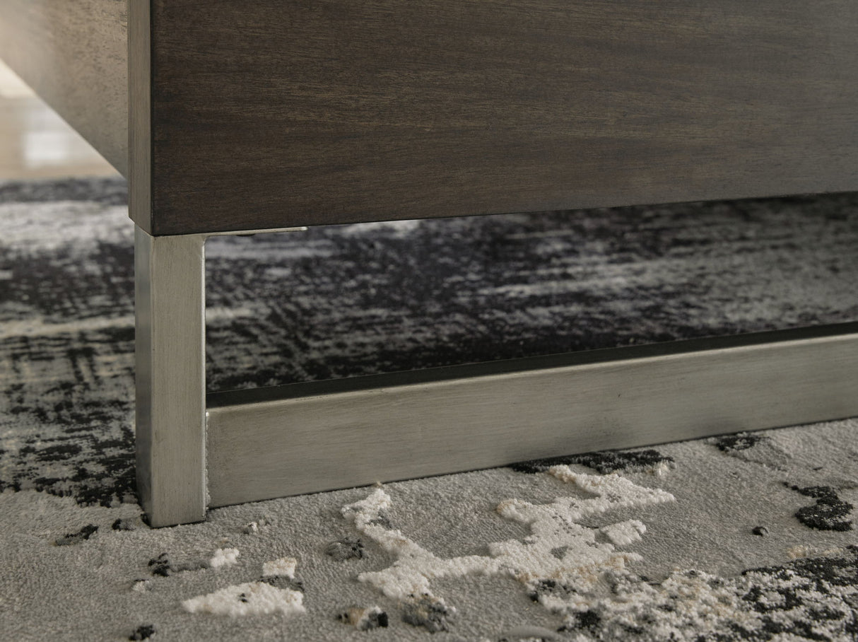 Arkenton - King Panel Bed - Grayish Brown
