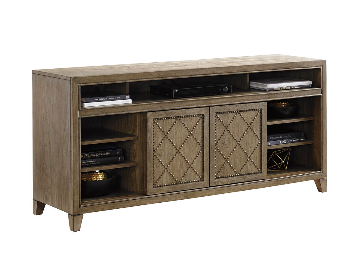 Cypress Point - Fairbanks Media Console - Dark Brown