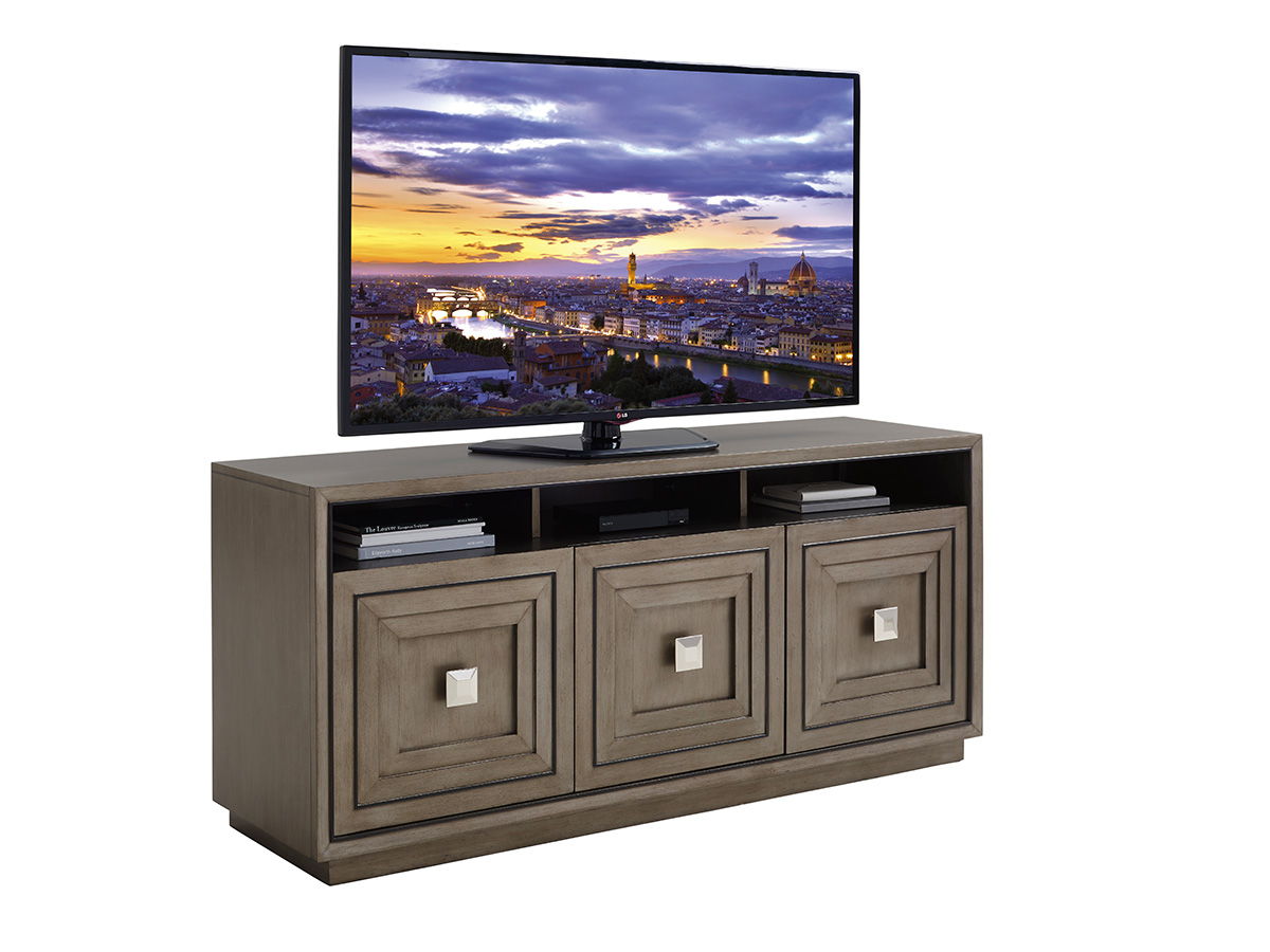 Ariana - Basel Media Console - Dark Brown