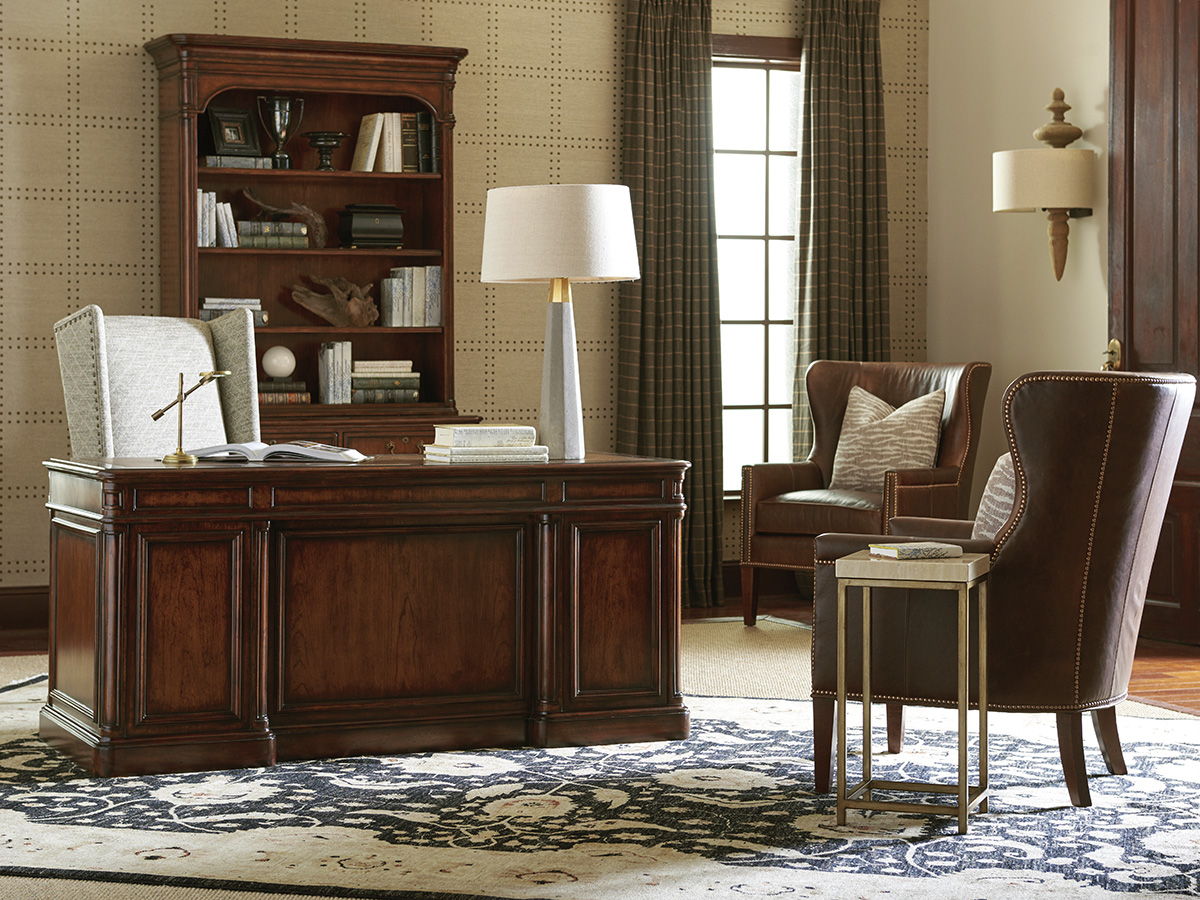 Richmond Hill - Morgan Executive Desk - Dark Brown