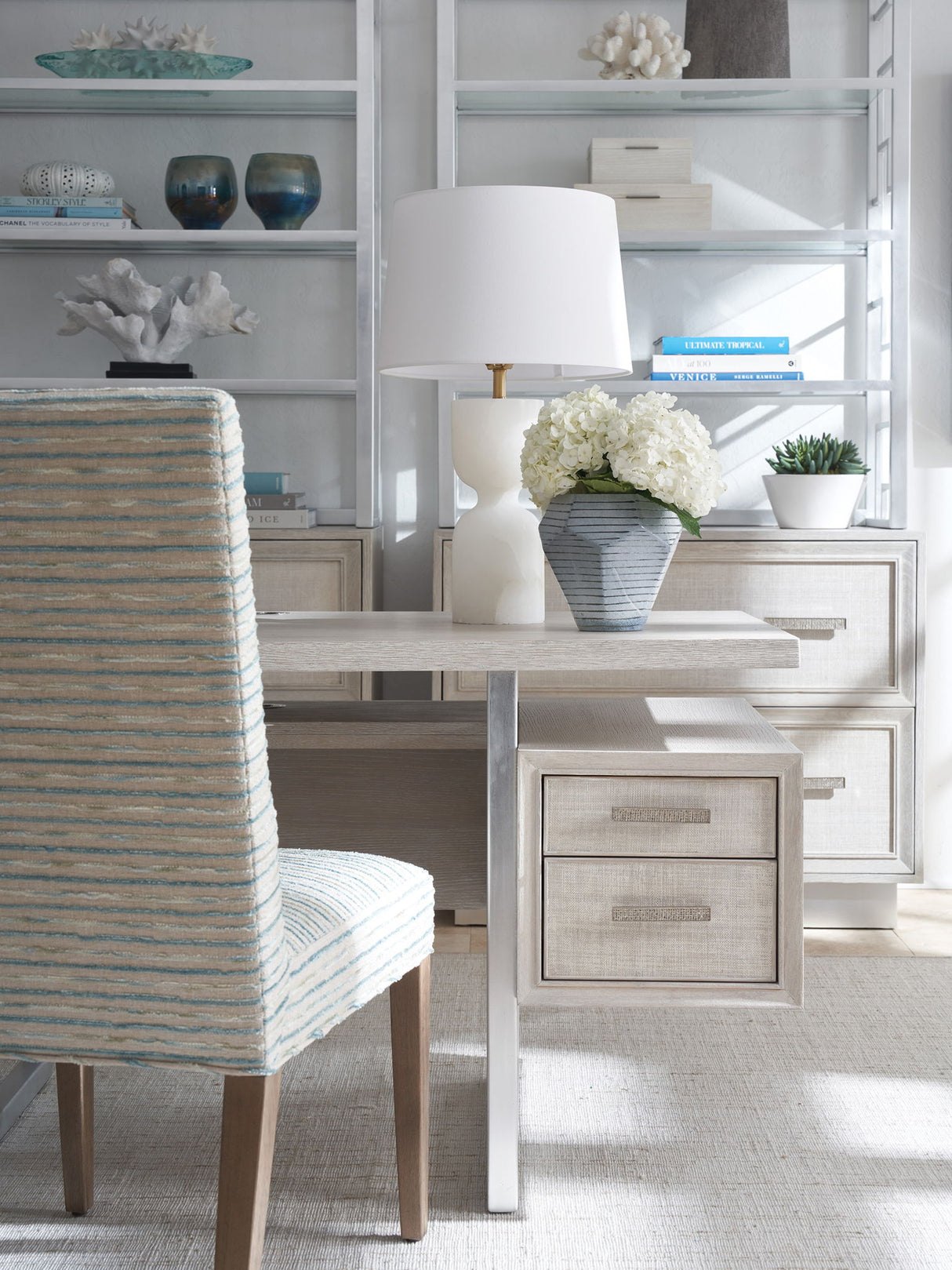 Barrington - Evanston Writing Desk - Beige