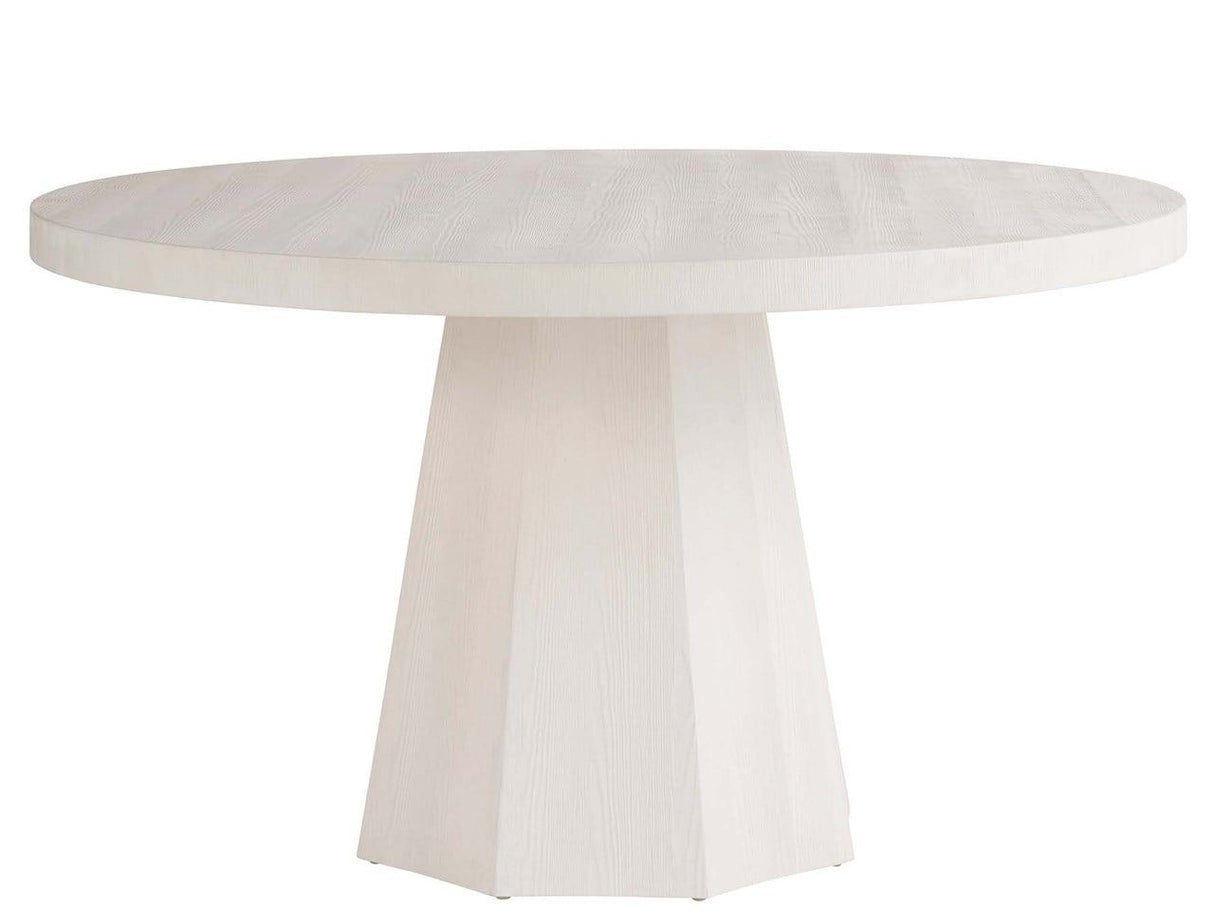 Weekender Coastal Living Home / Mackinaw - Round Dining Table - Pearl Silver