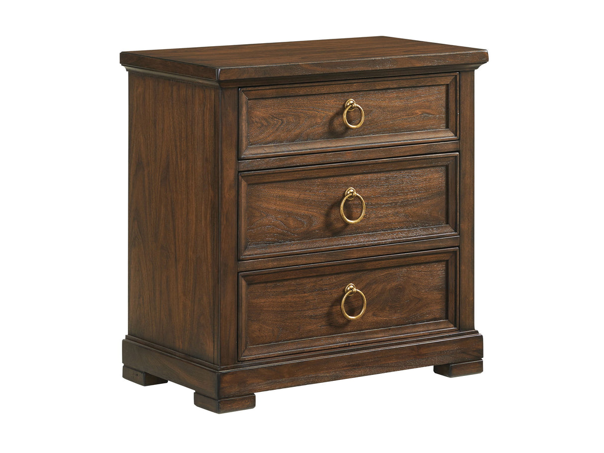 Silverado - Napa Nightstand - Dark Brown