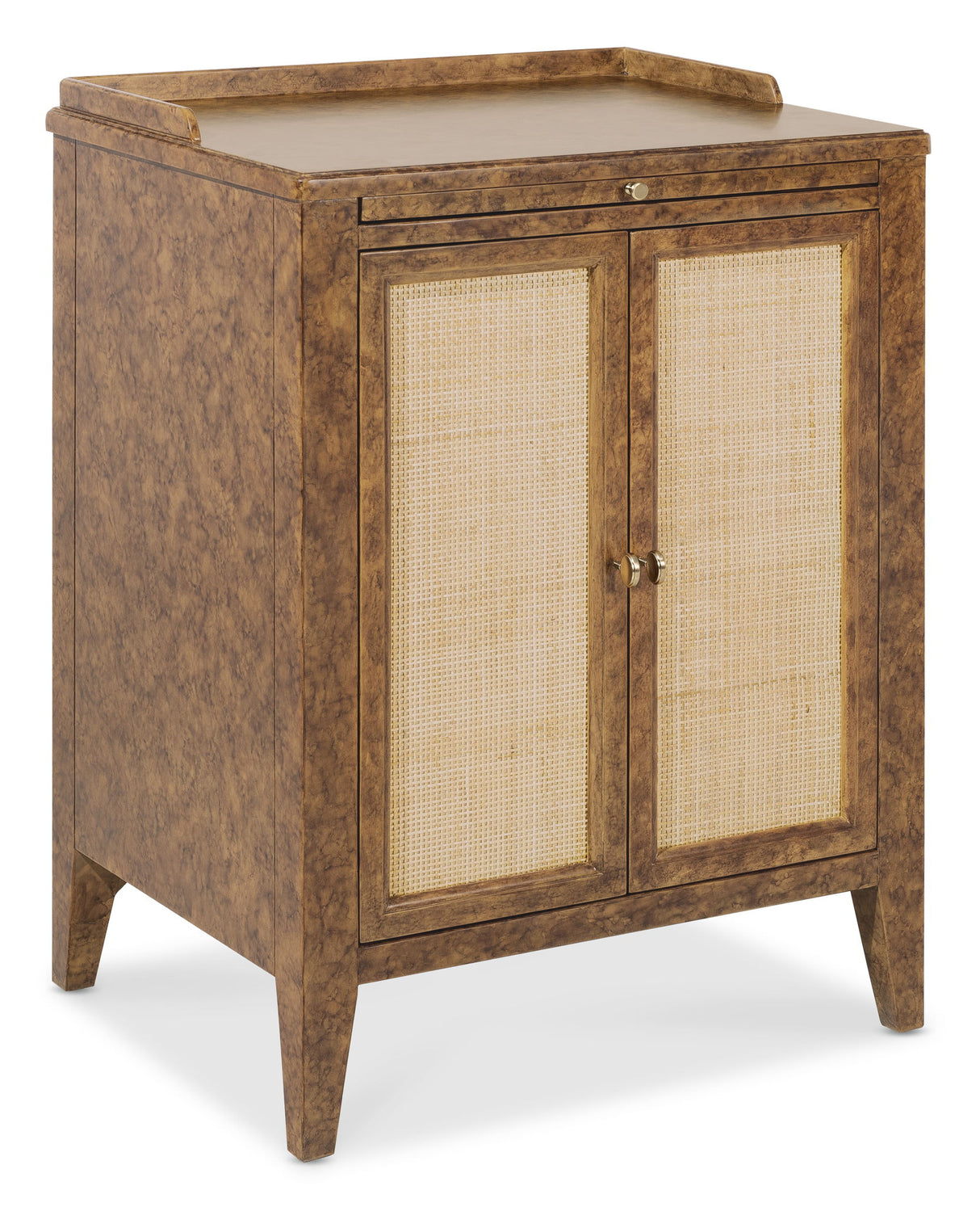 Archives - Two-Door Nightstand - Dark Brown