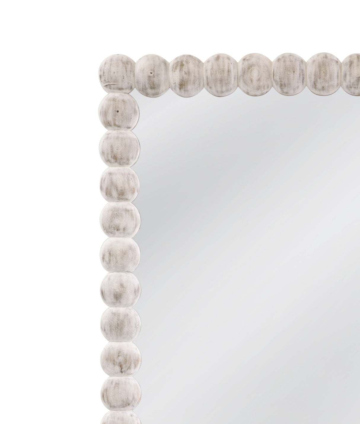 Mandith - Floor Mirror - White