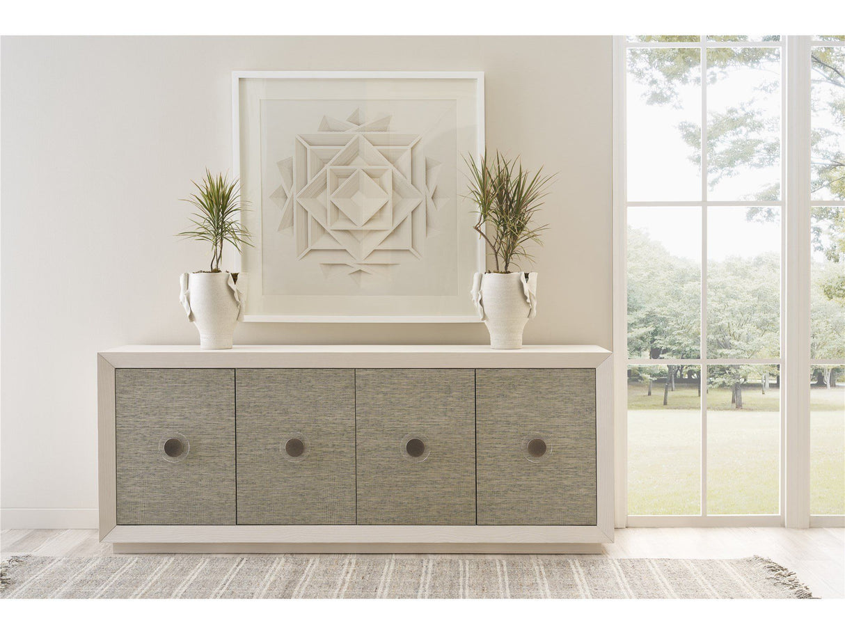Oasis - Seascape Credenza - Gray / White