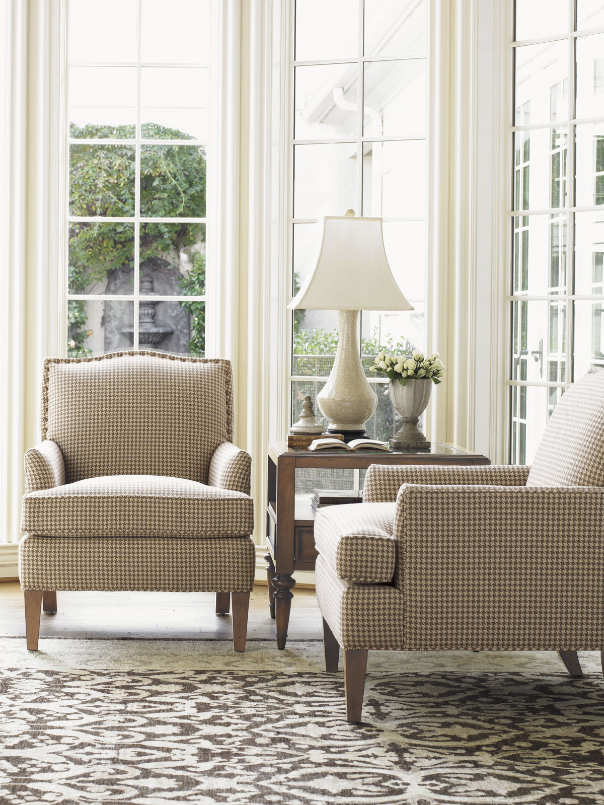 Lexington Upholstery - Walton Chair - Gray