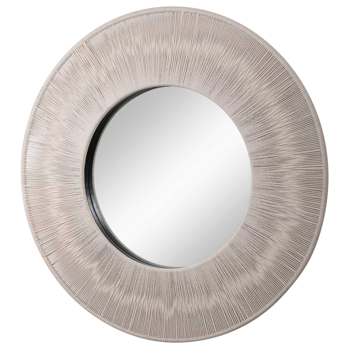Sailor's Knot - Round Mirror - Beige