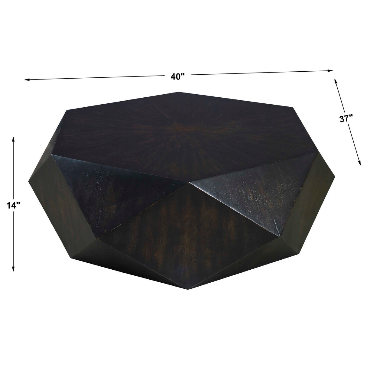 Volker - Small Coffee Table - Black