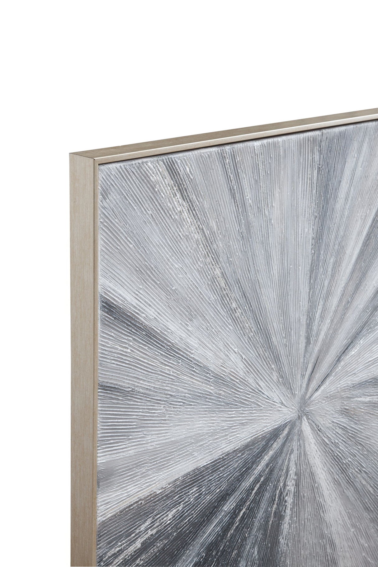 Cambric Canvas Art (Set of 3) - Dark Gray