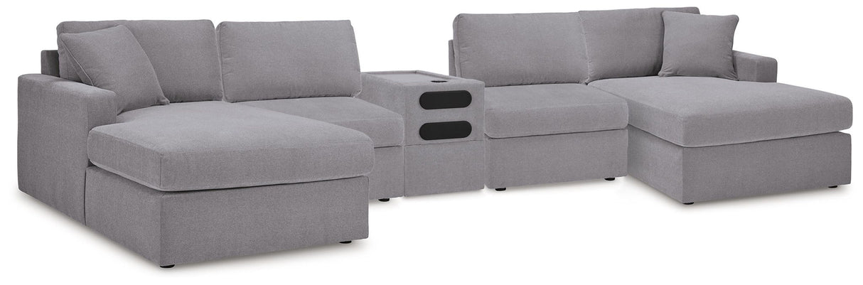 Modmax - U-Shaped Sectional - Granite