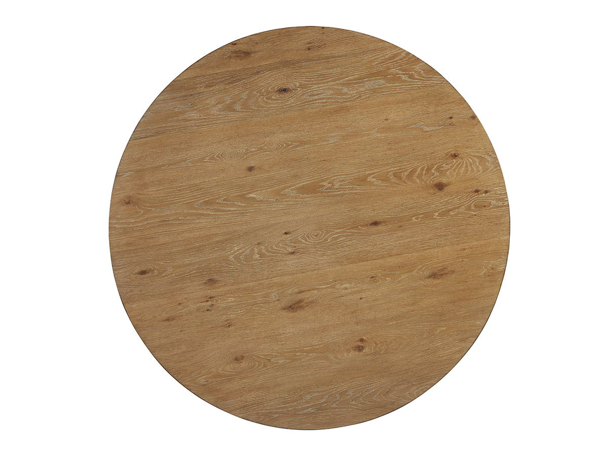 Los Altos - Weston Round Dining Table - Light Brown