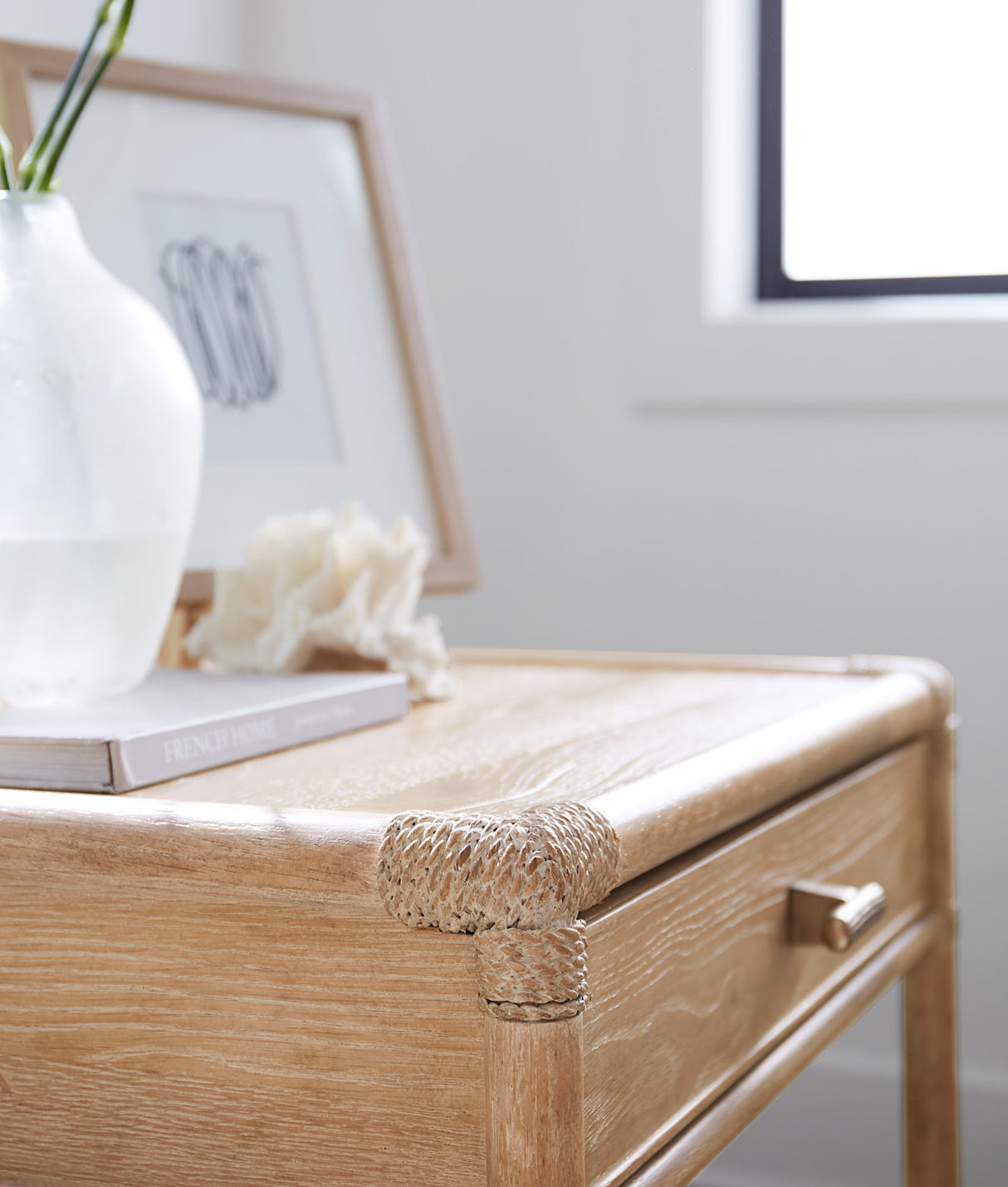 Retreat - Pole Rattan End Table