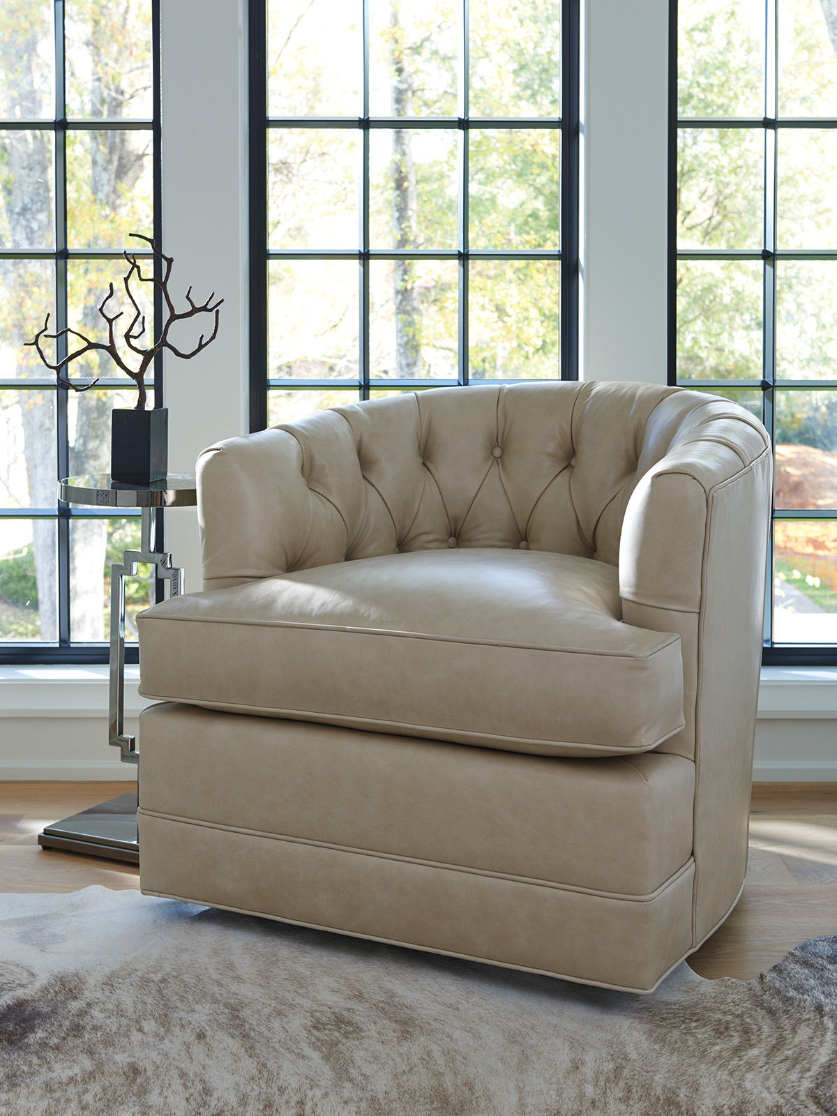 Barclay Butera Upholstery - Cliffhaven Swivel Chair