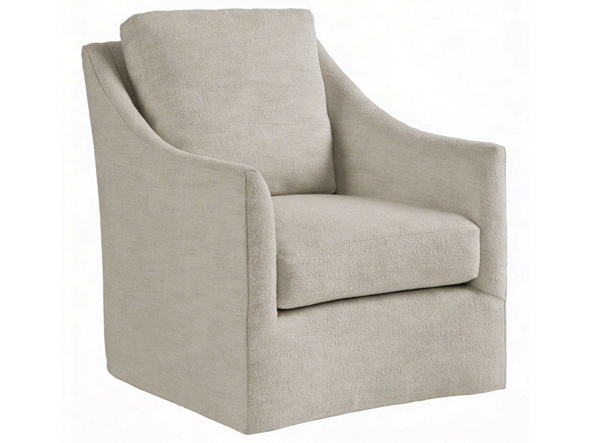 Walter - Slipcover Swivel Chair, Special Order - Beige
