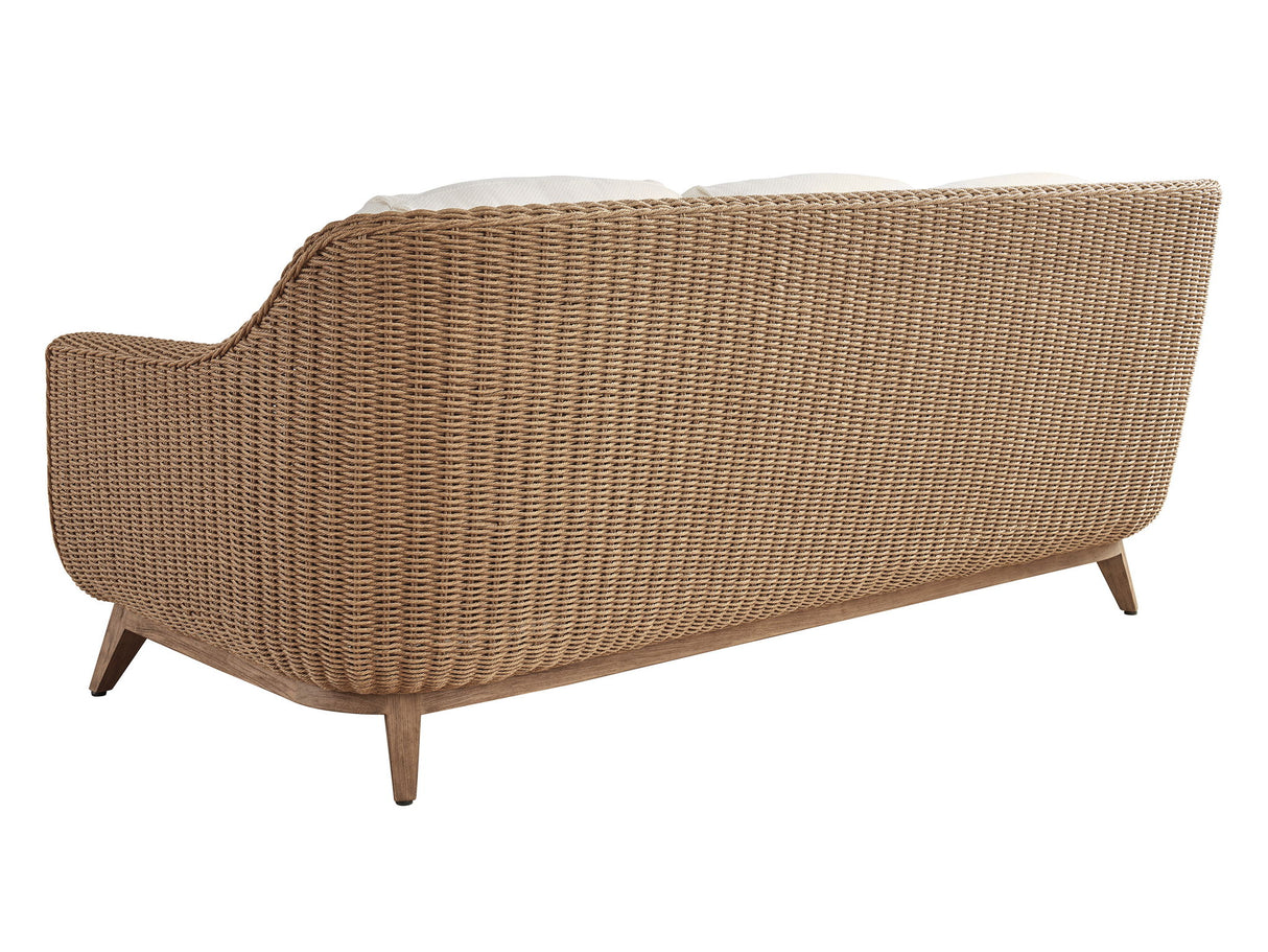 Isle Of Palms - Sofa - Dark Brown / White