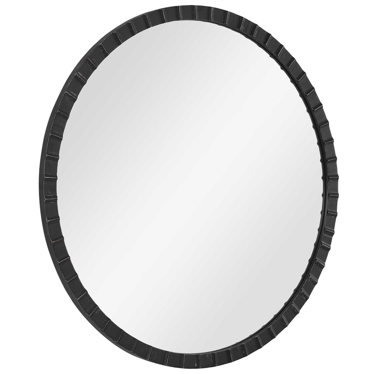 Dandridge - Round Industrial Mirror