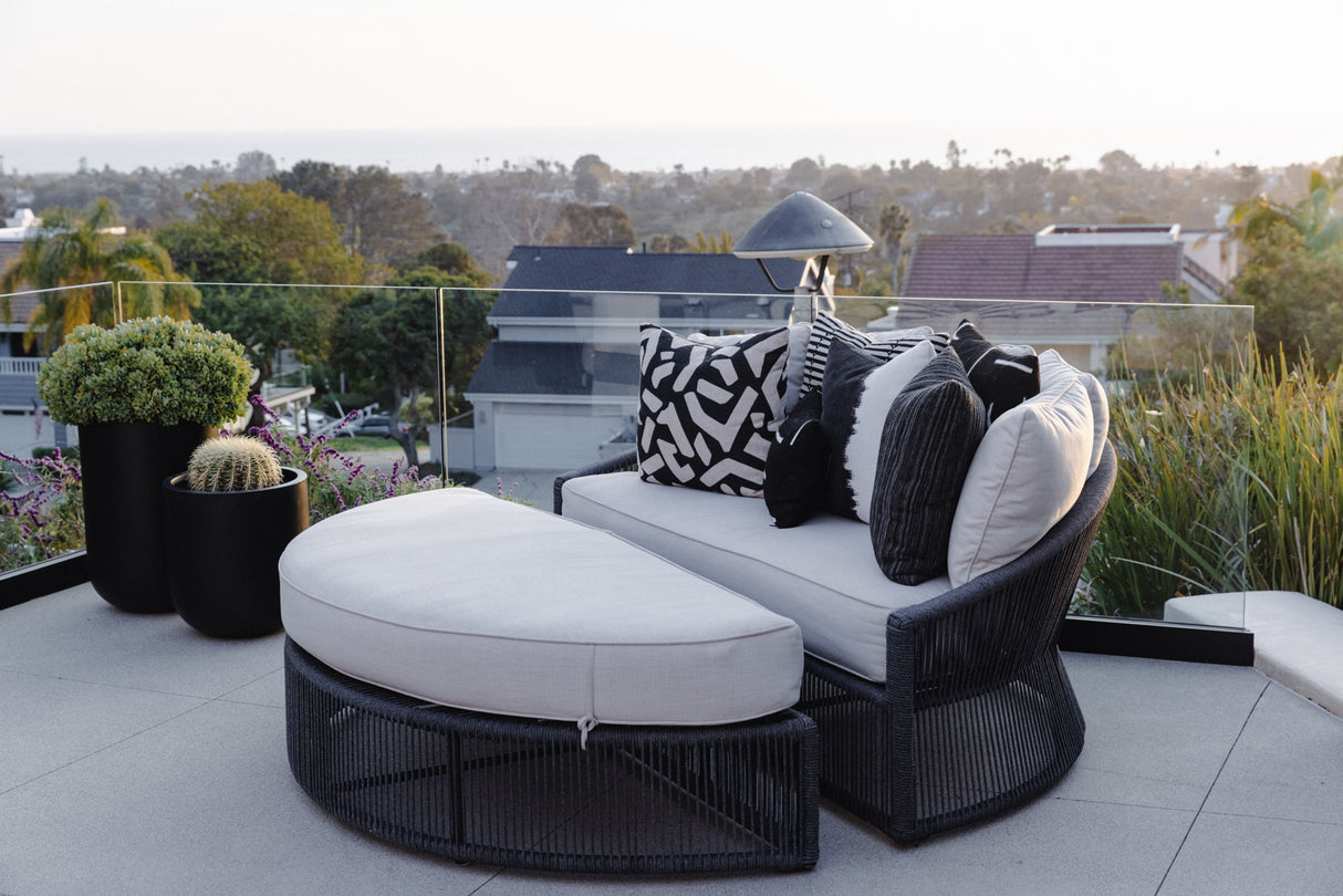 Milano - Daybed, With Self Welt - Echo Ash / Dark Gray