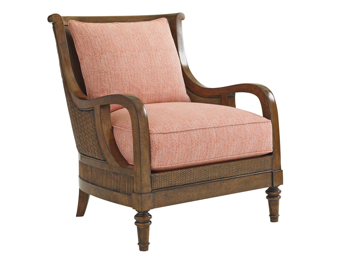 Bali Hai - Island Paradise Chair - Blue / Dark Brown