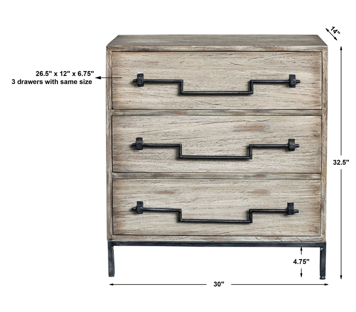 Jory - Accent Chest - Aged Ivory