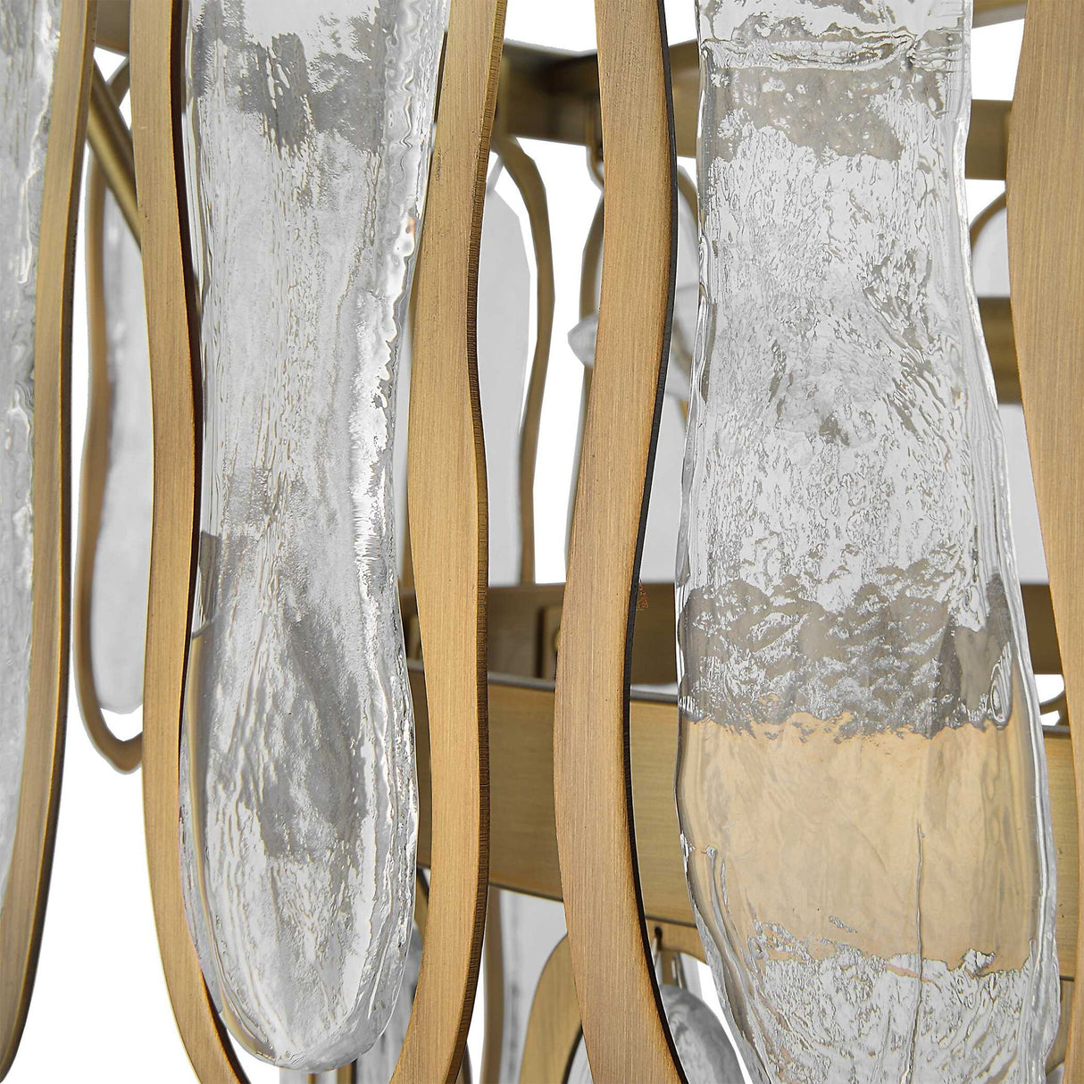 Aurelie - 9 Light Round Pendant - Brass