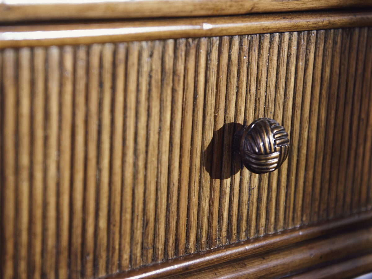 Bali Hai - Del Sol Bedside Table - Dark Brown