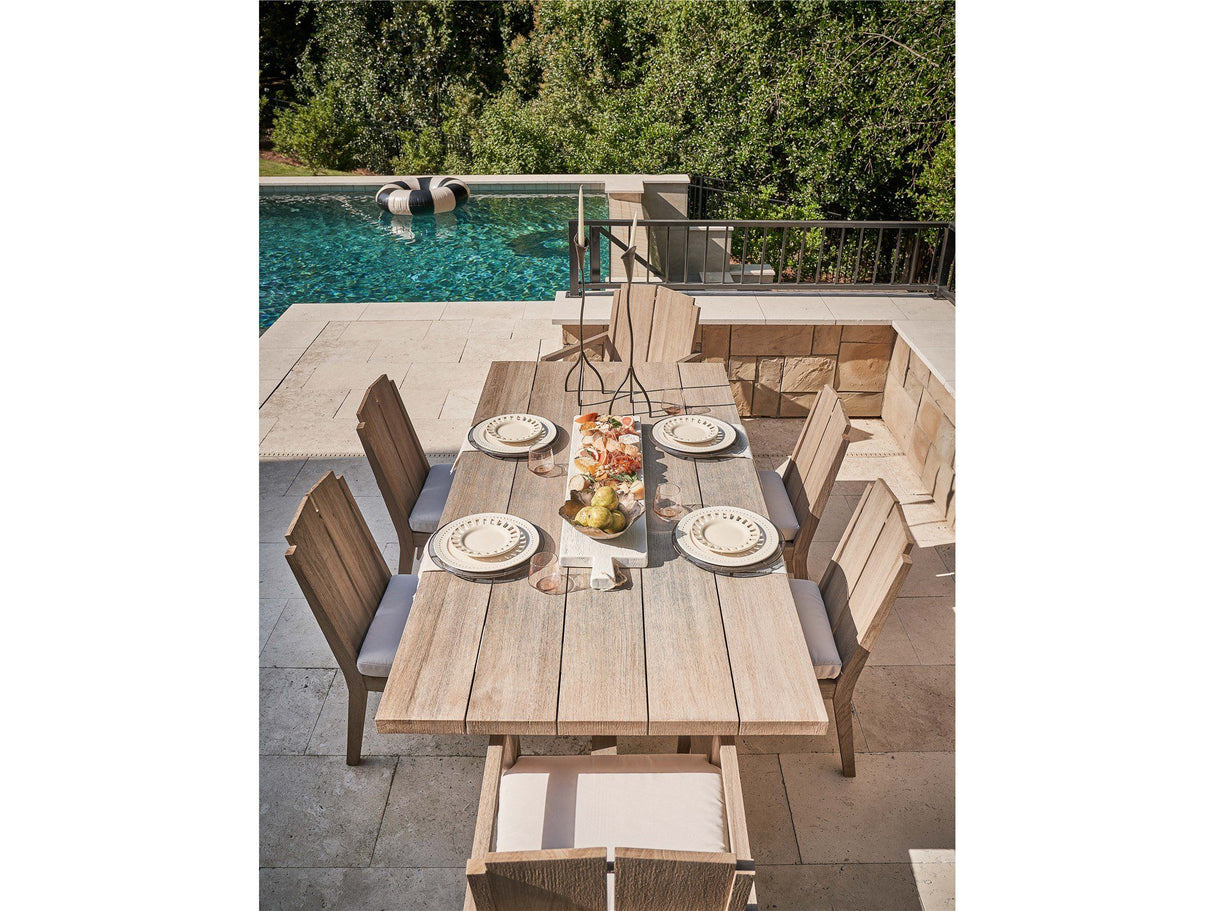Coastal Living Outdoor / Saratoga - Rectangle Dining Table - Light Brown