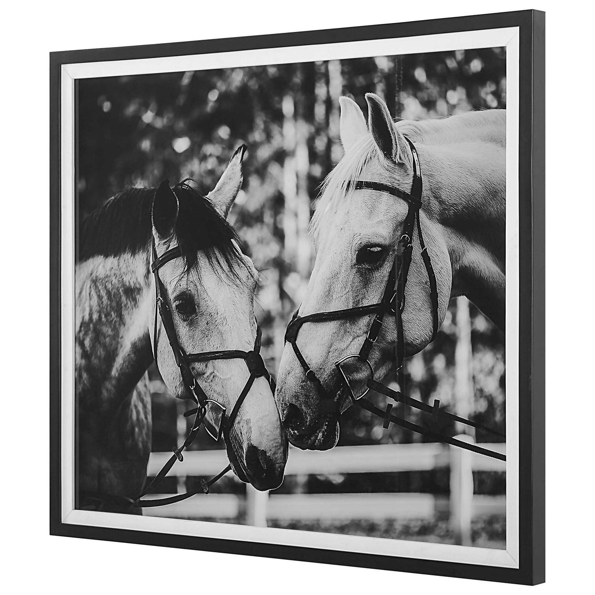 Apple Of My Eye - Framed Print - Black