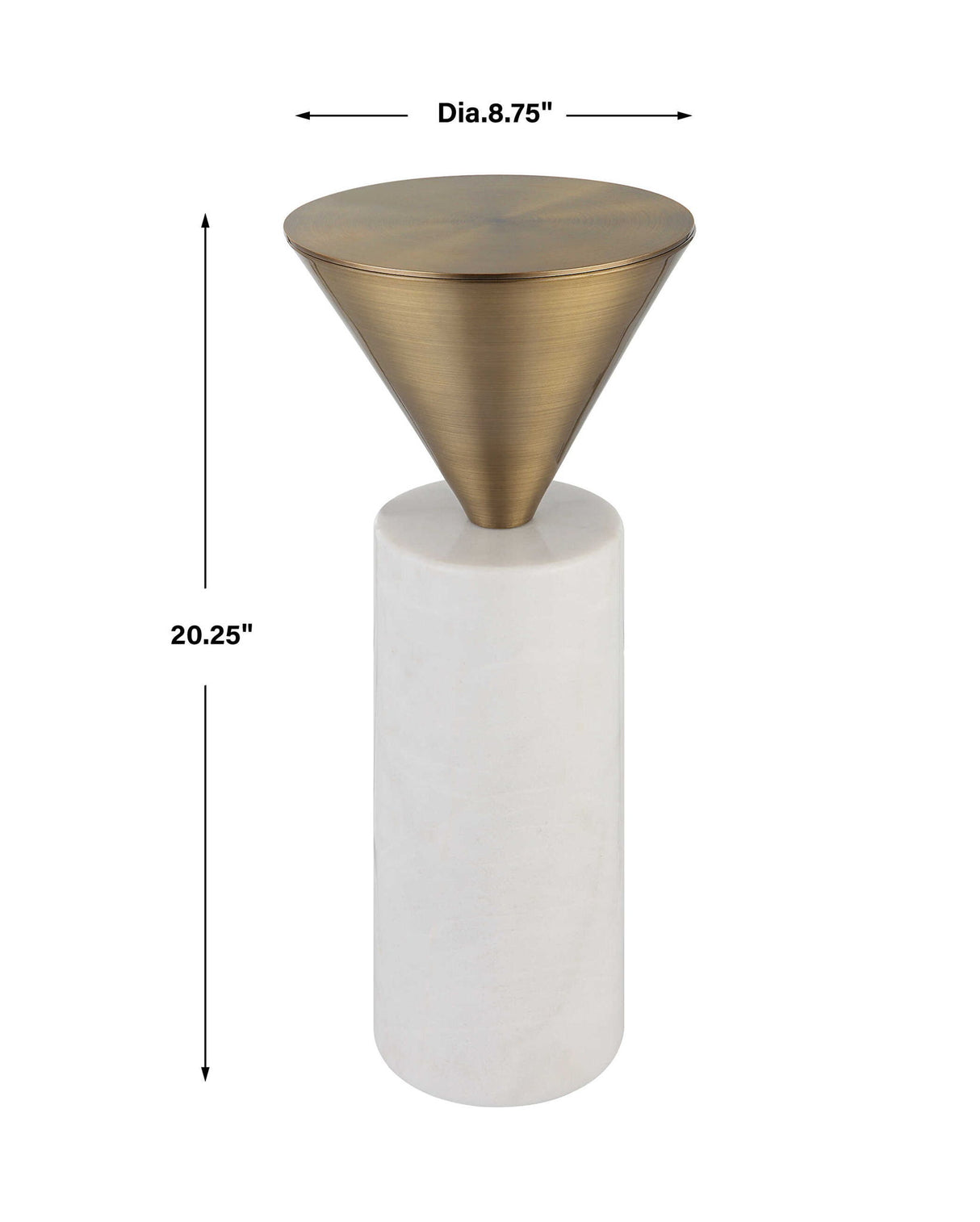 Top Hat - Drink Table - Gold