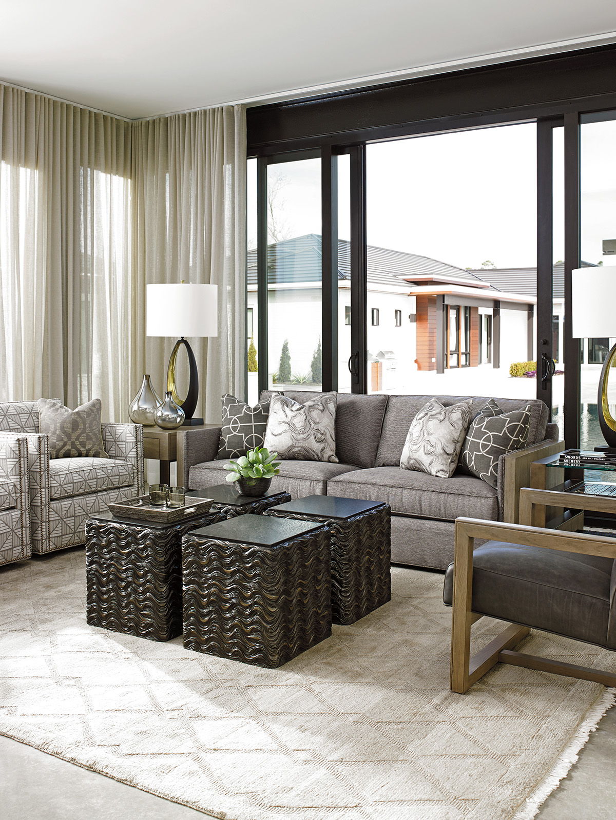 Shadow Play - Hinsdale Swivel Chair