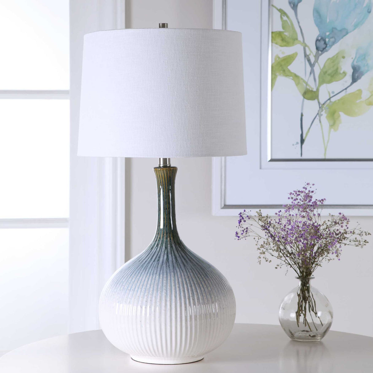 Eichler - Mid-century Table Lamp - White